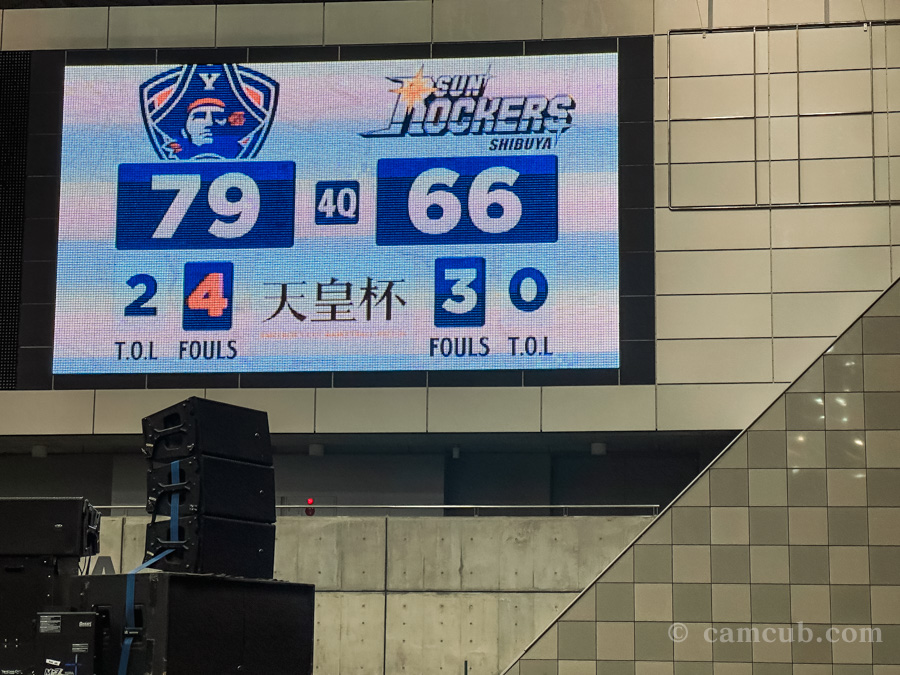 横浜ビー・コルセアーズ vs サンロッカーズ渋谷 の試合結果