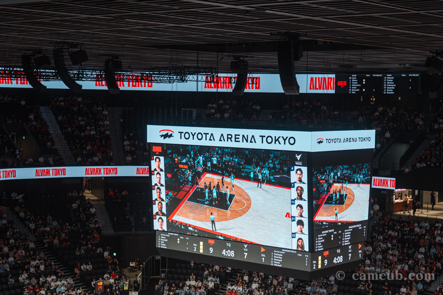 トヨタアリーナ東京 センターハングビジョン