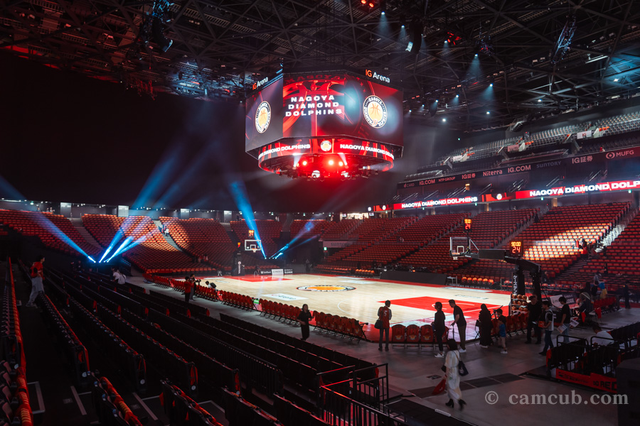 IGアリーナ 1Fスタンド コーナー席からの見え方