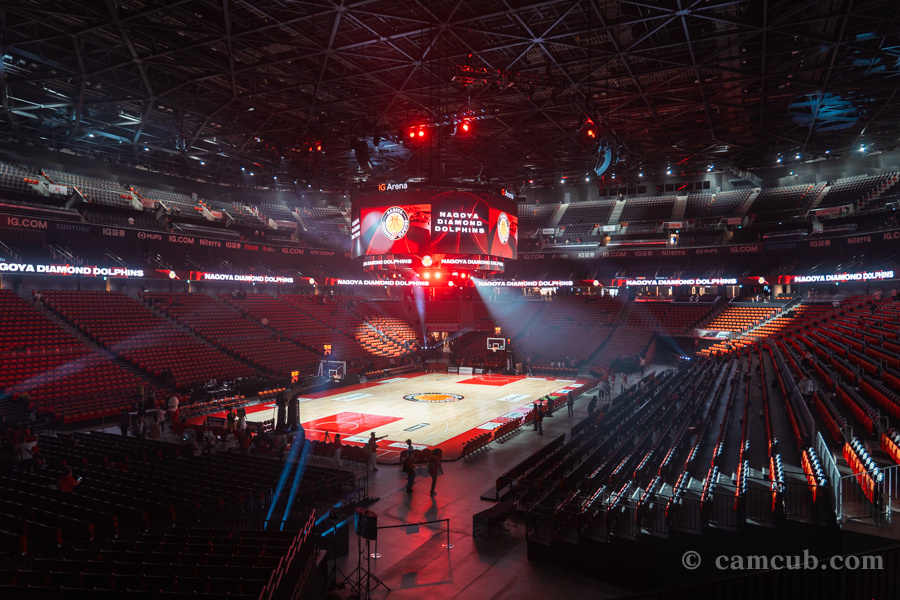 IGアリーナ 1Fスタンド コーナー席からの見え方