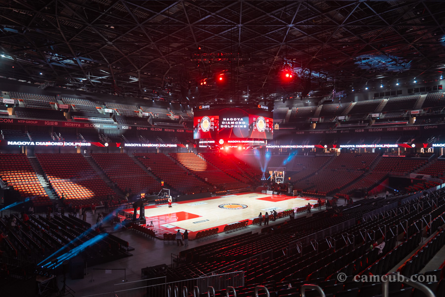 IGアリーナ 2Fスタンド コーナー席からの見え方