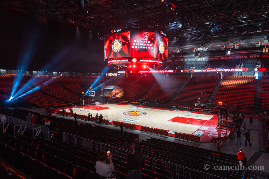 IGアリーナ 2Fスタンド サイド席からの見え方