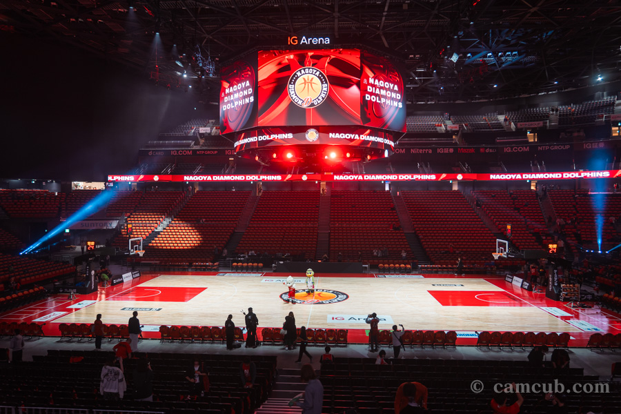 IGアリーナ 2Fスタンド サイド席からの見え方