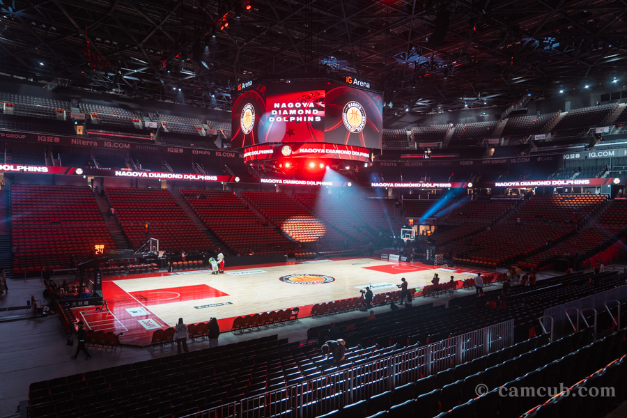 IGアリーナ 2Fスタンド サイド席からの見え方