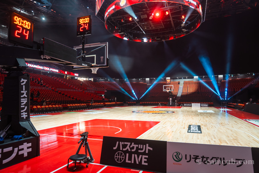 IGアリーナ アリーナ席 コートエンド席からの見え方