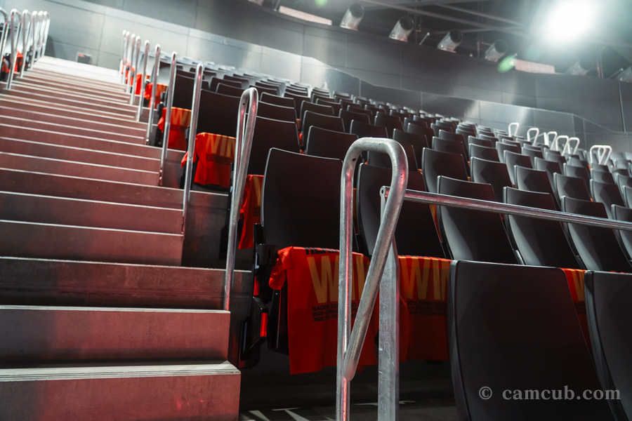 IGアリーナ 4Fスタンド席の傾斜